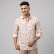 Print Peach Shirt : Ditto