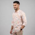 Print Peach Shirt : Ditto
