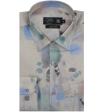 Print Blue Shirt : Ditto
