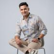 Print Blue Shirt : Ditto