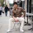 Combination Brown Shirt : Ditto
