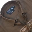 Combination Brown Shirt : Ditto