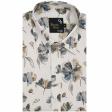 Print Cream Shirt : Party