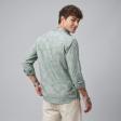 Print Green Shirt : Ditto