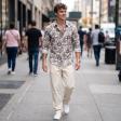 Print Gray Shirt : Ditto
