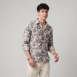 Print Gray Shirt : Ditto