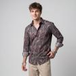 Print Maroon Shirt : Ditto