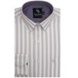 Stripes Mauve Shirt : Business