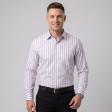 Stripes Mauve Shirt : Business