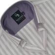 Stripes Mauve Shirt : Business