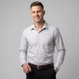 Stripes Gray Shirt : Business