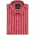 Stripes Red Shirt : Business