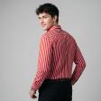 Stripes Red Shirt : Business