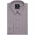 Stripes Mauve Shirt : Business
