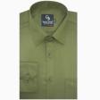 Plain Green Shirt : Business