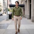 Plain Green Shirt : Business