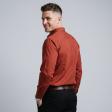 Plain Rust Shirt : Business