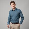 Self Design Green Shirt : Business