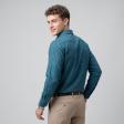 Self Design Green Shirt : Business