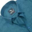 Self Design Green Shirt : Business
