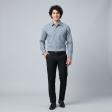 Self Design Gray Shirt : Business