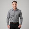Self Design Gray Shirt : Business
