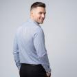 Self Design Blue Shirt : Business