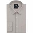 Self Design Fawn Shirt : Business