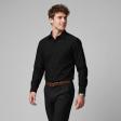 Plain Dark Gray Shirt : Business