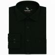 Plain Dark Green Shirt : Business