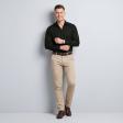 Plain Dark Green Shirt : Business