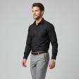 Plain Black Shirt : Business
