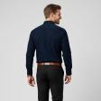Plain Navy Blue Shirt : Business