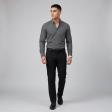 Plain Dark Gray Shirt : Business
