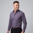 Plain Mauve Shirt : Business