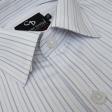 Stripes Light Grey Shirt : Business