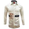 Combination Cream Shirt : Party