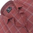 Checks Maroon Shirt : Business