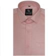 Self Design Mauve Shirt : Business