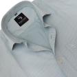 Self Design Light Green Shirt : Business
