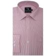 Stripes Peach Shirt : Business