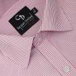 Stripes Peach Shirt : Business