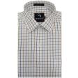 Checks Brown Shirt : Business
