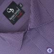 Checks Purple Shirt : Business