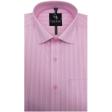 Stripes Pink Shirt : Business