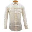 Print Cream Shirt : Party