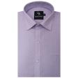 Plain Mauve Shirt : Business
