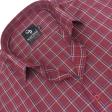 Checks Maroon Shirt : Business