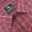 Checks Maroon Shirt : Business