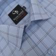 Checks Blue Shirt : Business